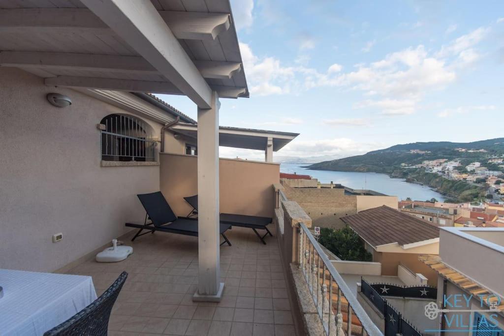 Brigata House - Luxury 2 Beds, Wifi, Balcony,Sea View - Key To Villas Castelsardo Exteriör bild